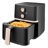 Fritadeira Elétrica Wap Air Fryer Family 1500w 4 Litros 220v Preto Cinza E Champagne