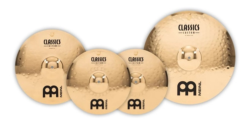 Set Platillos Meinl Classic Custom 14,16,20 + Funda 