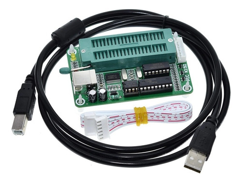 Programador Pic K150 Icsp Usb Zocalo Zif + Cable Usb Icsp 32