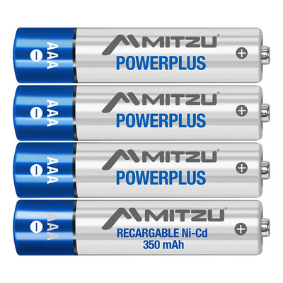 Batería Recargable Aaa De Ni-cd Mp-4xaaa350 | Meses sin interés