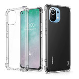 Funda Uso Rudo Híbrida Transparente Xiaomi Mi 11 Lite 5g