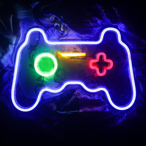 Gamepad Gamer Letreros De Neón Para Decoración De Pared 16 «