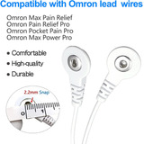 Donsinu,durable Compatible With Omron Tens Unit Lead Wires,p