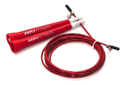 Soga De Salto Crossfit Speed Rope Cable Acero Importada Army