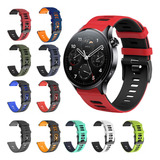 Correa Deportiva Doble Color D Lujo Para Xiaomi Watch S1 Pro