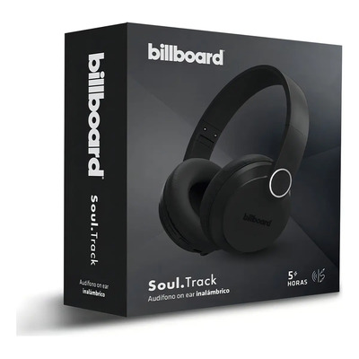 Aurticulares inalámbricos billboard ‎soul track on ear negro | Meses sin interés