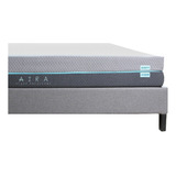 Colchon Queen 25 Cm Aira Cool-gel Memory Foam Gel En Caja Color 25cm