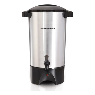 Percolador De Café Hamilton Beach 45 Tazas Color Aluminio | Meses sin interés