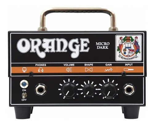 Orange Micro Dark - Cabezal Para Guitarra  20 Watts - Om