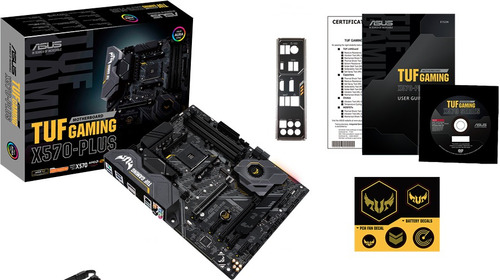 Kit Placa Mãe Tuf X570 Plus + Ryzen 5700x3d + 32gb De M. Ram