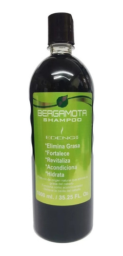 Shampoo De Bergamota Organico Edengi 1000 Ml