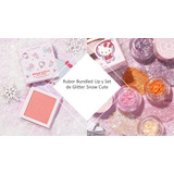 Hello Kitty Rubor Bundled Up Y Set De Glitter Snow Cute 