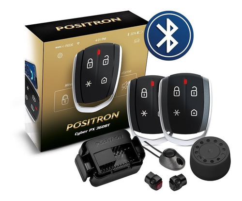 Alarma Auto Pst Positron Px360 Bt Bluetooth Volumetrica
