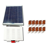 Alarma Comunitaria Solar 118db + 10 Controles + Envio Gratis
