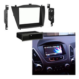 Consola Hyundai Tucson 2010 Up Moldura Marco Para Radio