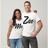 Camiseta Kit Casal Dia Dos Namorados Mozão Casal Combinando