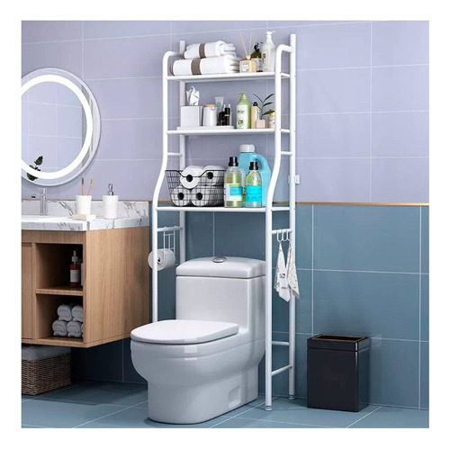 Estante Mueble Organizador De Baño 3nvl