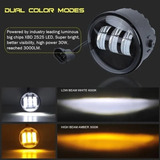 Faro Niebla Led Lupas Bicolor Renault Duster 2013 Al 2020