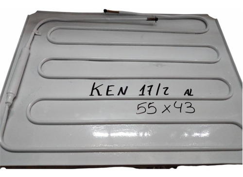 Placa Evaporadora Aluminio Kent Modelo  17/2-medidas: 55x43