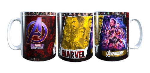 Tazas Mágicas Personalizadas De Los Mejores Superheroes