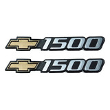 2 Emblemas Chevrolet Laterales 1500 Cheyenne Silverado 92-07