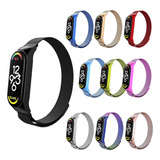 Combo 2 Malla Metal Para Reloj Xiaomi Mi Band 5 Mi Band 6