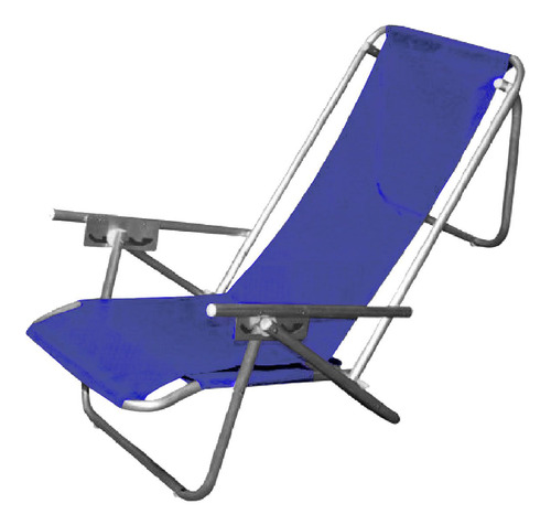 Reposera Sillon 5 Posiciones Aluminio Silla Playa Camping