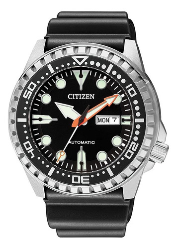 Relógio Automático Citizen Marine Borracha Tz31123t