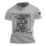 T-shirt Muscle Freaks Gym King Poker