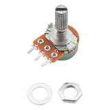 Potenciometro 10k Ohms Lineal Pote 20mm B10k Arduino Nubbeo