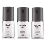 Kit X3 Kaiak Urbe Spray Corporalmasculino Natura.