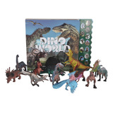 Libro De Sonidos Con Botones, Dinosaurio Para Niños, 12 Tipo