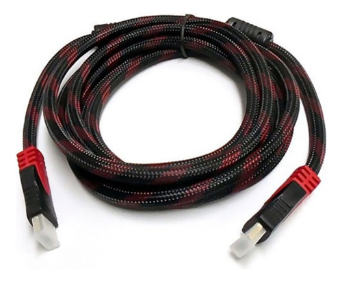 Pack 4 Cables Hdmi 5 Metros Full Hd Uso Rudo