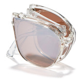 Cyxus Cat Eye Gafas De Sol Plegables Para Mujer Protección U