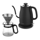 Pava Eléctrica Barista Peabody Ck8368 + Jarra Y Filtro Café