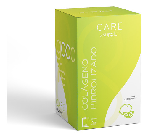 Colageno Hidrolizado Suppler Care Sabor Limon - 1 Mes 