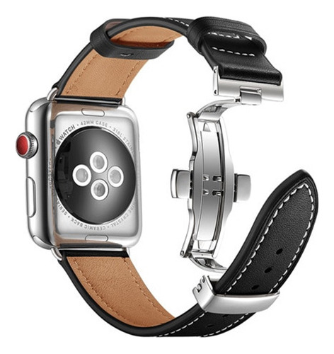 Correa De Cuero Para Apple Watch Ultra Pulsera De Repuesto