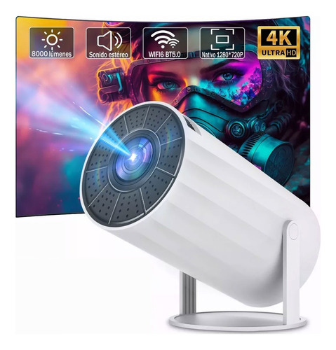 Proyector Wifi 5g Android 1080p Full Hd 4k 8000 Lm Portátil