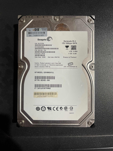 Disco Duro Hdd - Segate - Hp 1tb