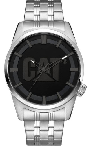 Reloj Pulsera  Cat Sj.161.23.133 Del Dial Plata