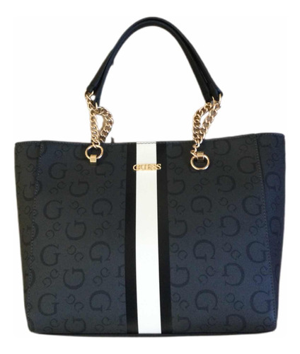 Bolso Tote Guess Gris Obscuro