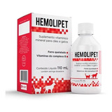 Hemolipet Suplemento Vitamínico Cães E Gatos 110ml - Avert  