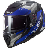 Casco Integral Ls2 Ff390 Breaker Beta Azul Mate