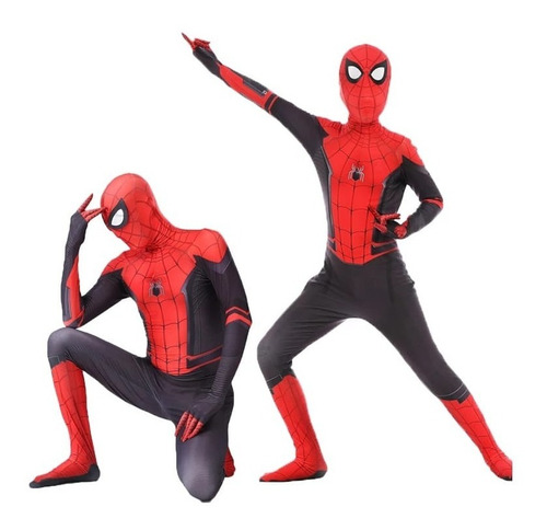 Fantasia Spiderman Longe De Casa Luxo Infantil