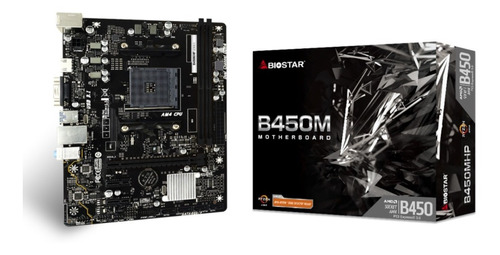 Placa Mãe Biostar B450mhp Chipset B450 Am4 Bios Atualizada