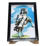 Quadro Decorativo Zelda Breath Of Te Wild Com Impressão 3d