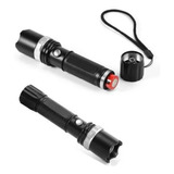 Linterna Tactica Led Recargable Baliza Cargador Usb Sy-torch