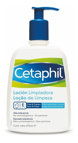 Locion Limpiadora Para Piel Sensible Cetaphil X 473 Ml