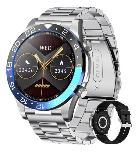 Smart Watch Reloj Inteligente Para Hombre Bluetooth Llamada