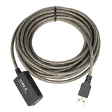Cable Alargue Usb 2.0 Activo 10m Prolongador¡¡¡¡  Mscompu10